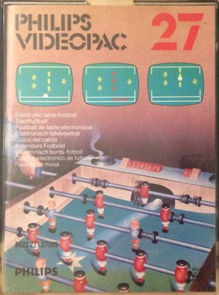 Philips Videopac 27 Electronic Table Football-Standaard, Computers en Software, Vintage Computers, Ophalen of Verzenden