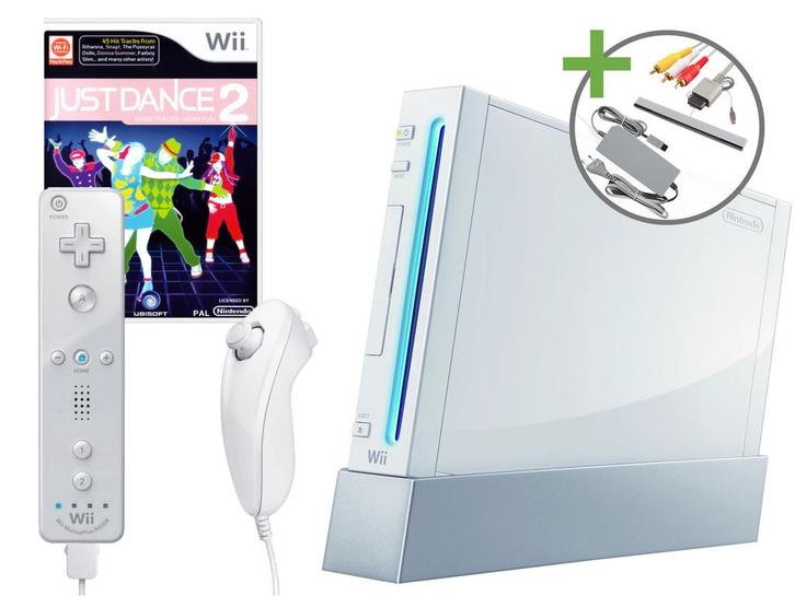 Nintendo Wii Starter Pack - Just Dance 2 Edition, Games en Spelcomputers, Spelcomputers | Nintendo Wii, Verzenden