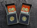Nederland. 2 Euro 2022 Erasmus (2 stuks) Proof (No Reserve, Postzegels en Munten
