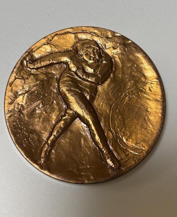 Japan - 1972 Sapporo Winter Olympics Commemorative Bronze, Postzegels en Munten, Munten | Azië