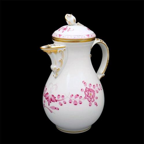 Meissen - Koffieservies voor 6 (21) - „Indische Malerei, Antiek en Kunst, Antiek | Meubels | Tafels