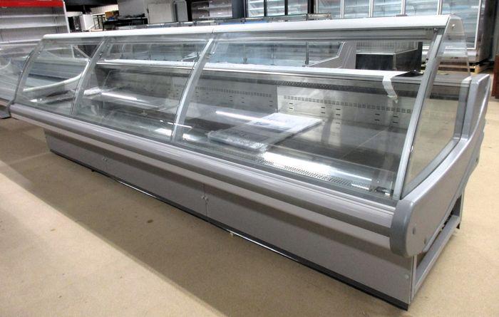 ACTIE!, Tuna geforceerde koeltoonbank met gebogen glas, Elektronische apparatuur, Koelkasten en IJskasten