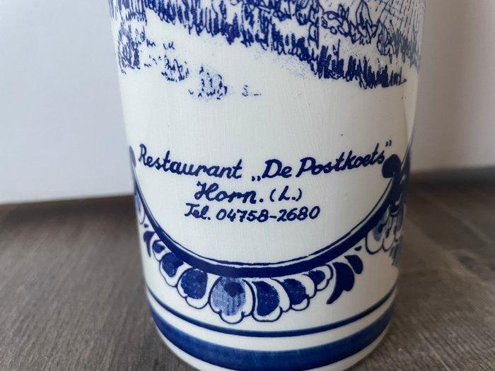 Decoratief ornament - Delfts Blauwe fles, Antiek en Kunst, Antiek | Glaswerk en Kristal