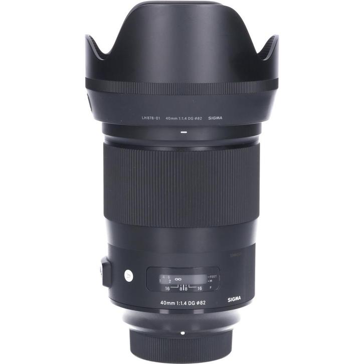 Tweedehands Sigma 40mm f/1.4 DG HSM Art Nikon CM0509, Audio, Tv en Foto, Foto | Lenzen en Objectieven, Overige typen, Gebruikt