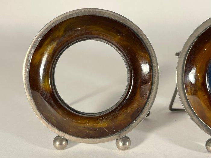 Fotolijst (3) - Bakeliet, Metaal - art_DECO, Antiek en Kunst, Curiosa en Brocante