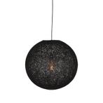 Hanglamp Twist | Zwart | Vlas | M LABEL51, Verzenden, Nieuw in verpakking