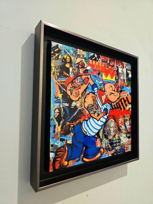 Robert Sgarra - Popeye the tatooed man, Antiek en Kunst, Kunst | Designobjecten