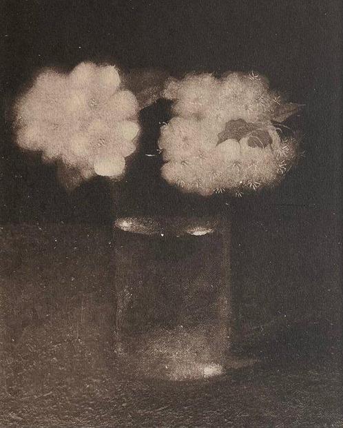 Jan Mankes (1889-1920), naar - Glas met appelbloesem, Antiquités & Art, Art | Peinture | Classique