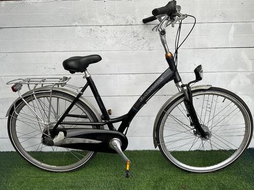 Batavus Ouverture | Refurbished Fiets | GrijsZwart | Nuvinci, Fietsen en Brommers, Fietsen | Dames | Damesfietsen, Gebruikt, Batavus