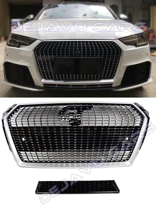 Diamond Look Front Grill voor Audi A4 B9, Auto diversen, Tuning en Styling, Ophalen of Verzenden