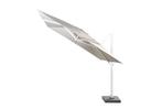 4 Seasons Outdoor Siesta parasol 300 x 300 cm taupe, wit, Tuin en Terras, Nieuw