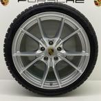 Porsche 991.2  20inch Carrera S IV zilver met banden 8MM, Ophalen, Gebruikt, Banden en Velgen, 305 mm