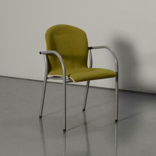 Kembo Alto vergaderstoel, groen, 4-poot onderstel, Huis en Inrichting, Stoelen, Gebruikt, Ophalen of Verzenden