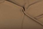 Bi-stretch stof middel camel bruin - Polyester stof 10m rol, Hobby & Loisirs créatifs, Tissus & Chiffons, Ophalen of Verzenden