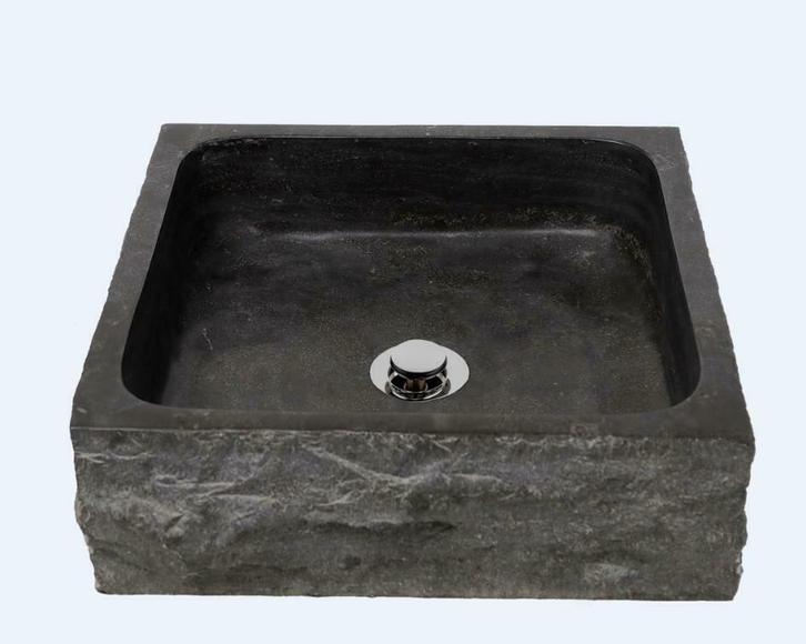 Jokul Waskom / NATUURSTEEN Opzetwastafel, Doe-het-zelf en Bouw, Sanitair, Ophalen of Verzenden