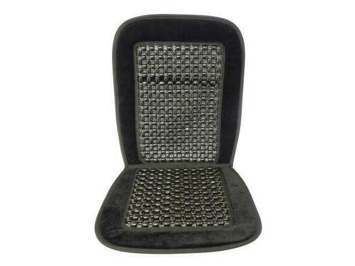 Kralenkussen Deluxe Zwart, Auto-onderdelen, Interieur en Bekleding, Ophalen of Verzenden