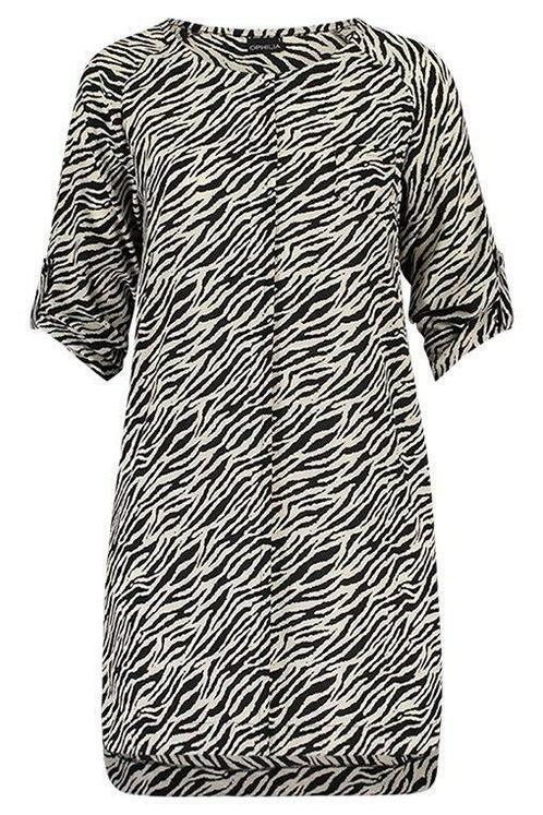 Tuniek Pip zebra print Ophilia maat 48/50, Kleding | Dames, Blouses en Tunieken, Verzenden