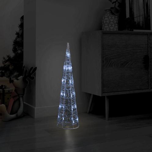 vidaXL Cône lumineux décoratif pyramide LED Acrylique, Diversen, Kerst, Verzenden