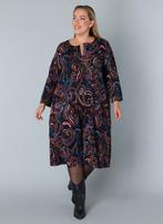 COLLETTA jurk travel print0(46)Maat 46/48 (XL) of groter, Kleding | Dames, Verzenden, Nieuw, Maat 46/48 (XL) of groter, Overige kleuren