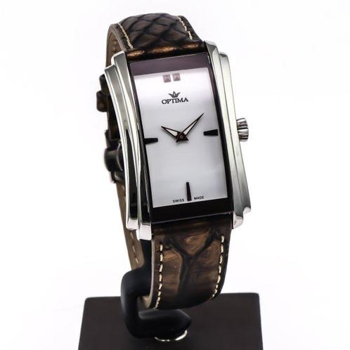 Optima - Swiss Made - OSL249-SCL-1 - Sans Prix de Réserve -, Handtassen en Accessoires, Horloges | Heren
