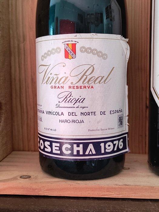 1976 C.V.N.E. Viña Real & 1996 Imperial - Rioja Gran, Verzamelen, Wijnen