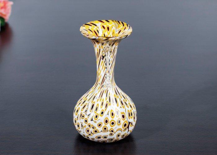 Vintage Murano Millefiori Glas - Vaas - Muranoglas, Antiek en Kunst, Antiek | Glaswerk en Kristal