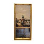 Miroir  - Bois, Cristal, Huile sur toile