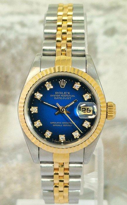 Rolex - Oyster Perpetual Datejust Ladies Diamonds - Zonder, Handtassen en Accessoires, Horloges | Heren
