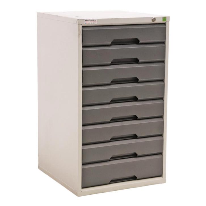 Gebruikte Werkplaatskasten ladekast 8x laden, Huis en Inrichting, Kasten | Lockerkasten, Gebruikt, Ophalen of Verzenden