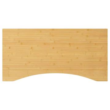 vidaXL Bureaublad 100x50x4 cm bamboe, Huis en Inrichting, Verzenden, Nieuw