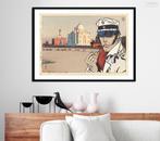 Kodo88 Giclée - Corto Maltese at the Taj Mahal:  –, Nieuw in verpakking