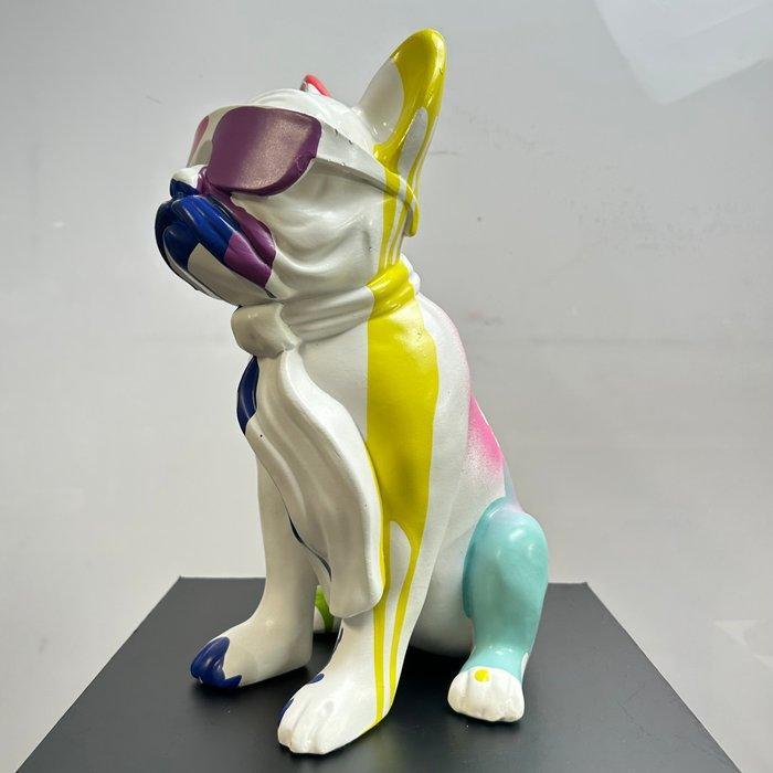 Daluxe Art - 1999 • Color Drip Bulldog, Antiek en Kunst, Kunst | Designobjecten