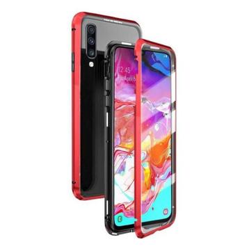 Samsung Galaxy A10 Magnetisch 360° Hoesje met Tempered Glass, Télécoms, Verzenden