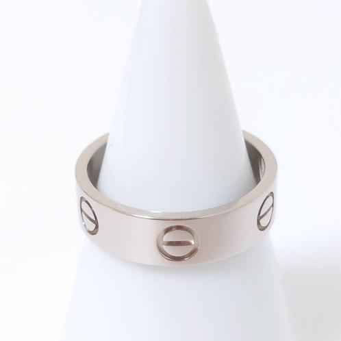 Cartier - Bague - Love - 18 carats Or blanc, Handtassen en Accessoires, Ringen