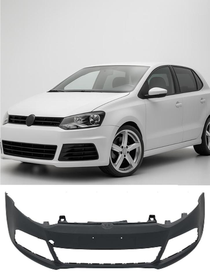 Voorbumper | Volkswagen | Polo V | MK5 | 2014-2017 | R-Look, Auto-onderdelen, Carrosserie, Nieuw, Volkswagen, Verzenden