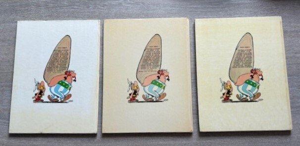 Astérix - 3x C - EO/Ré - 3 Album - 1968/1970, Boeken, Stripverhalen