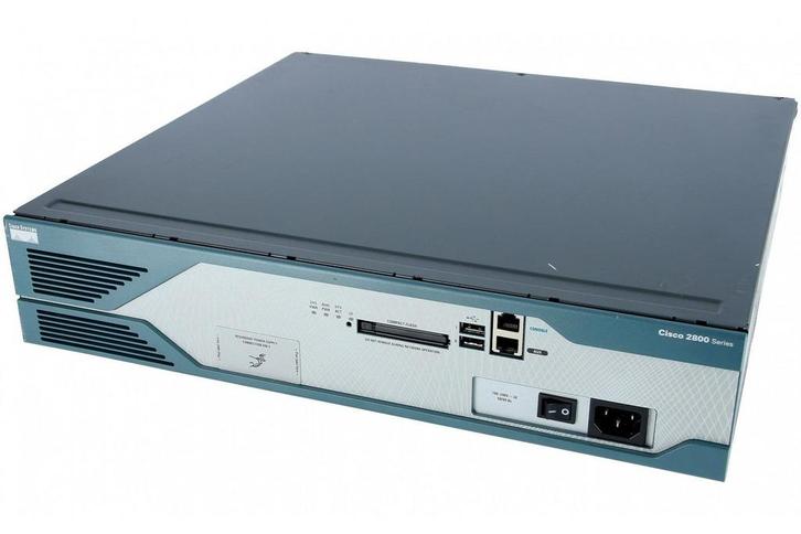 Cisco 2800 Series - CISCO2851-V01 Integrated Services Router, Computers en Software, Netwerk switches, Zo goed als nieuw, Ophalen of Verzenden