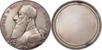 Medaille o J Leopold Ii Koenig von Belgie / freie Gravurf..., Verzenden