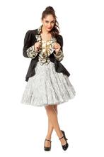 Zilveren Petticoat Luxe Metallic, Verzenden