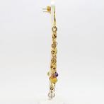 Oorbellen - 18 karaat Geel goud Quartz, Handtassen en Accessoires, Oorbellen, Nieuw