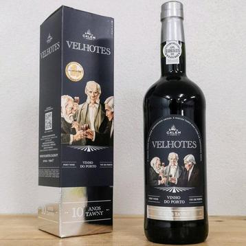 Calem Velhotes - 10 years old Tawny - Porto - 6 Flessen, Verzamelen, Wijnen, Nieuw