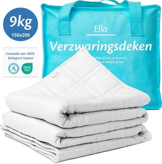 2dekans | Ella Verzwaringsdeken 9 kg - OEKO-TEX Katoen, Sports & Fitness, Produits de santé, Wellness & Bien-être, Enlèvement ou Envoi