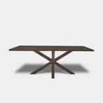 Tafel Boomstam eikenhout  Matrix hout  240x100, Huis en Inrichting, Nieuw