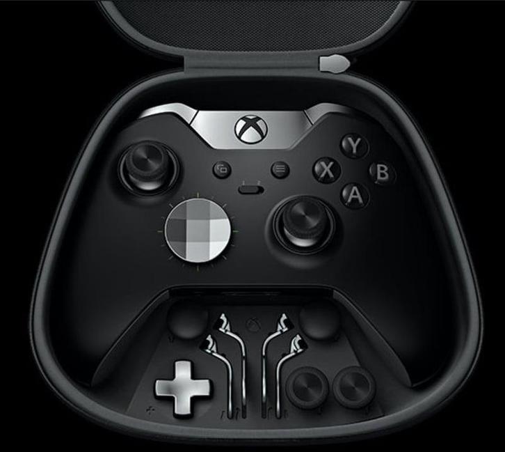 Xbox One Elite Wireless Controller Series 1 (Mist Enkele..., Games en Spelcomputers, Spelcomputers | Xbox One, Zo goed als nieuw
