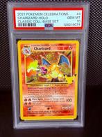 Pokémon - 1 Graded card - Charizard #4 Foil - PSA 10 -