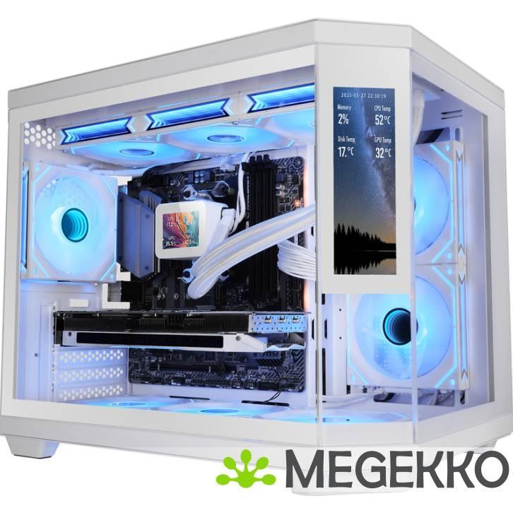 Mars Gaming MC-3TCORELCDM Mini tower Wit, Informatique & Logiciels, Boîtiers d'ordinateurs, Envoi