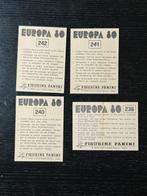 Panini Europa 80 Complete Team Set Portugal - 4 Sticker -, Collections