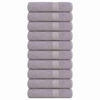 vidaXL Badhanddoeken 10 st FROGN 100x150 cm 100% katoen, Huis en Inrichting, Badkamer | Badtextiel en Accessoires, Verzenden, Nieuw