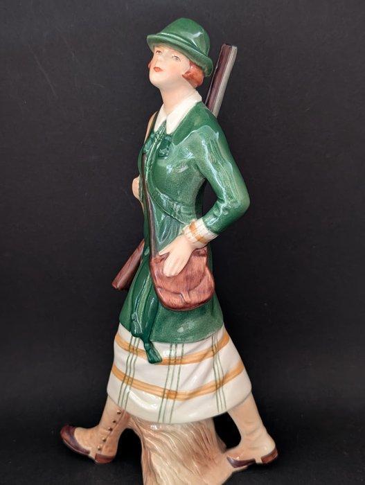 Beeld, Goebel To the Hunt - 21 cm - Porselein, Antiek en Kunst, Antiek | Glaswerk en Kristal