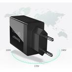 3x Port Triple USB Stekkerlader - Quick Charge 3.0 Muur, Nieuw, Verzenden